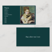 キャットガールズバイルノアール 名刺 (正面/裏面)