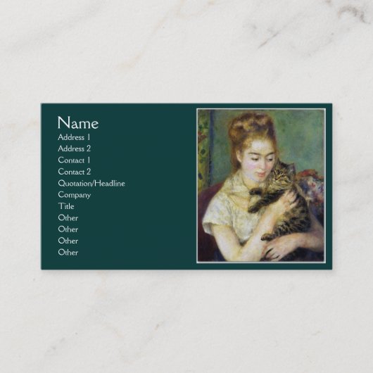 キャットガールズバイルノアール 名刺 (正面)