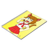 キャットガールダイアナ ノートブック (左側)