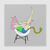 キャットガール磁石 (正面)