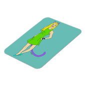 キャットガール磁石 マグネット (左側)