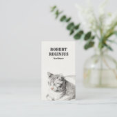 キャットキッテンキュートヴィンテージ 名刺 (スタンド正面)