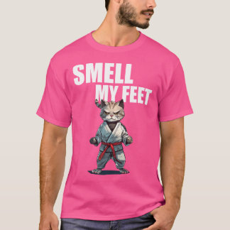 キャットキッテン子猫空手テコンドキックボクシング Tシャツ
