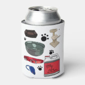 キャットキットベッドツリー子猫リッター首輪ボウル 缶クーラー (缶正面)