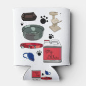 キャットキットベッドツリー子猫リッター首輪ボウル 缶クーラー (裏面)