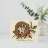 キャットキットホリーウィンターベリー シーズンポストカード (スタンド正面)