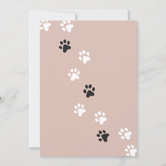 キャットキットンバースデーパーティー招待状 招待状 (裏面)