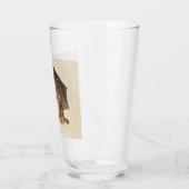 キャットキットン子猫アンティークヴィンテージかわいらしかわいい タンブラーグラス (左)