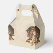 キャットキットン子猫アンティークヴィンテージかわいらしかわいい フェイバーボックス (裏面サイド)