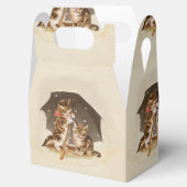 キャットキットン子猫アンティークヴィンテージかわいらしかわいい フェイバーボックス (オープン)