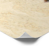 キャットキットン子猫アンティークヴィンテージかわいらしかわいい ポスター (角)