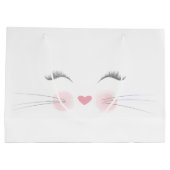 キャットキットン顔 ラージペーパーバッグ (裏面)