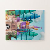 キャットキャッスルキッズジグソーパズル ジグソーパズル (横)