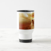 キャットキャッツワイルドストライププリント記念日 トラベルマグ (中央)