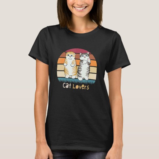 キャットキャットアートキャット服 Tシャツ (正面)