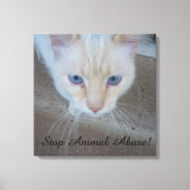 キャットキャンバス印刷 キャンバスプリント