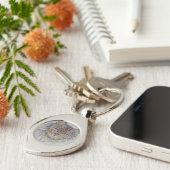 キャットキーチェーン キーホルダー (側面)