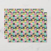 キャットギフト |かわいいかわいい猫の柄 ポストカード (正面/裏面)