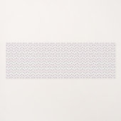 キャットギフト |かわいい猫の柄シームレスな背景 ヨガマット (裏面(横))