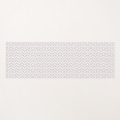 キャットギフト |かわいい猫の柄シームレスな背景 ヨガマット (正面(横))