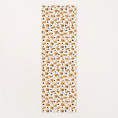 キャットギフト |可愛い猫パターン子供っぽい ヨガマット (正面)