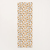 キャットギフト |可愛い猫パターン子供っぽい ヨガマット (裏面)