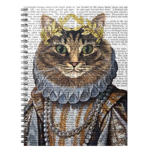 キャットクイーン ノートブック (正面)