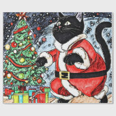 キャットクラウス ラッピングペーパー (フラット)
