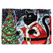 キャットクラウス ラージペーパーバッグ (裏面)