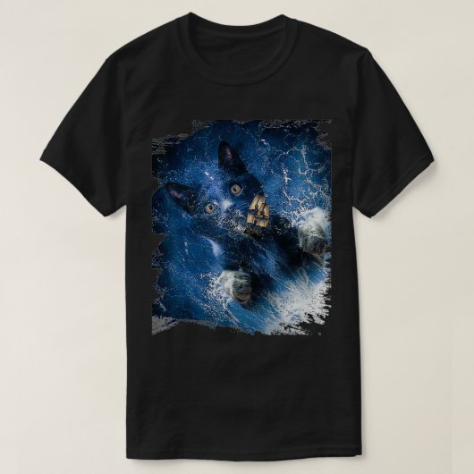 キャットクラーケンクラキッテン Tシャツ (デザイン正面)