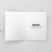 キャットクリスマスカードボヘミアンキャッツディ カード (内部)