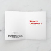 キャットクリスマスカード2 シーズンカード (内部)