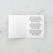 キャットクリスマスカード「エクセルシスBCCでのグロリア」 シーズンカード (内部)