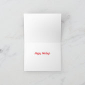 キャットクリスマスカード シーズンカード (内部)