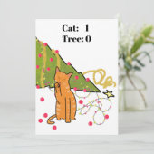 キャットクリスマスツリーのビデオゲーおもしろいムフラット シーズンカード (スタンド正面)