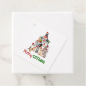 キャットクリスマスツリー猫好きクリスマス フェイバータグ (インサイチュ)