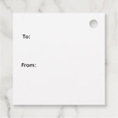 キャットクリスマスツリー猫好きクリスマス フェイバータグ (裏面)