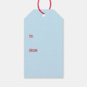 キャットクリスマスツリー ギフトタグ (裏面)