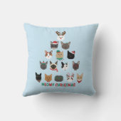 キャットクリスマスツリー クッション (裏面)