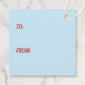 キャットクリスマスツリー フェイバータグ (裏面)