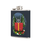 キャットクリスマスプレゼント大人ストッキング フラスク (左)