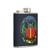 キャットクリスマスプレゼント大人ストッキング フラスク (右)