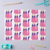 キャットクリスマスホリデー 薄葉紙 (クラフト)