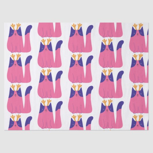 キャットクリスマスホリデー 薄葉紙 (正面)