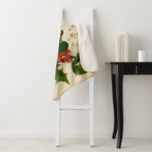 キャットクリスマスホリメリーーキットンアンティークアート シェルパブランケット (インサイチュ)