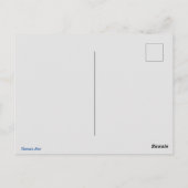 キャットクリスマスポストカード ポストカード (裏面)