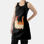 キャットクリスマスライト エプロン (インサイチュ)