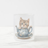 キャットグラス フロストグラスマグカップ (中央)