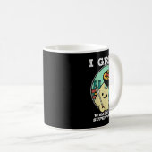 キャットグリリングスーパーパワーキャンピングバおもしろいブ コーヒーマグカップ (正面右)