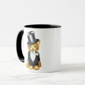 キャットグルーム マグカップ (正面左)